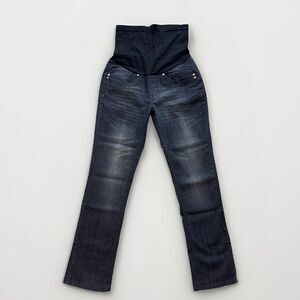 Bella Vida Maternity Jeans Womens Small Classic Capsule Stretch Basic Comfort